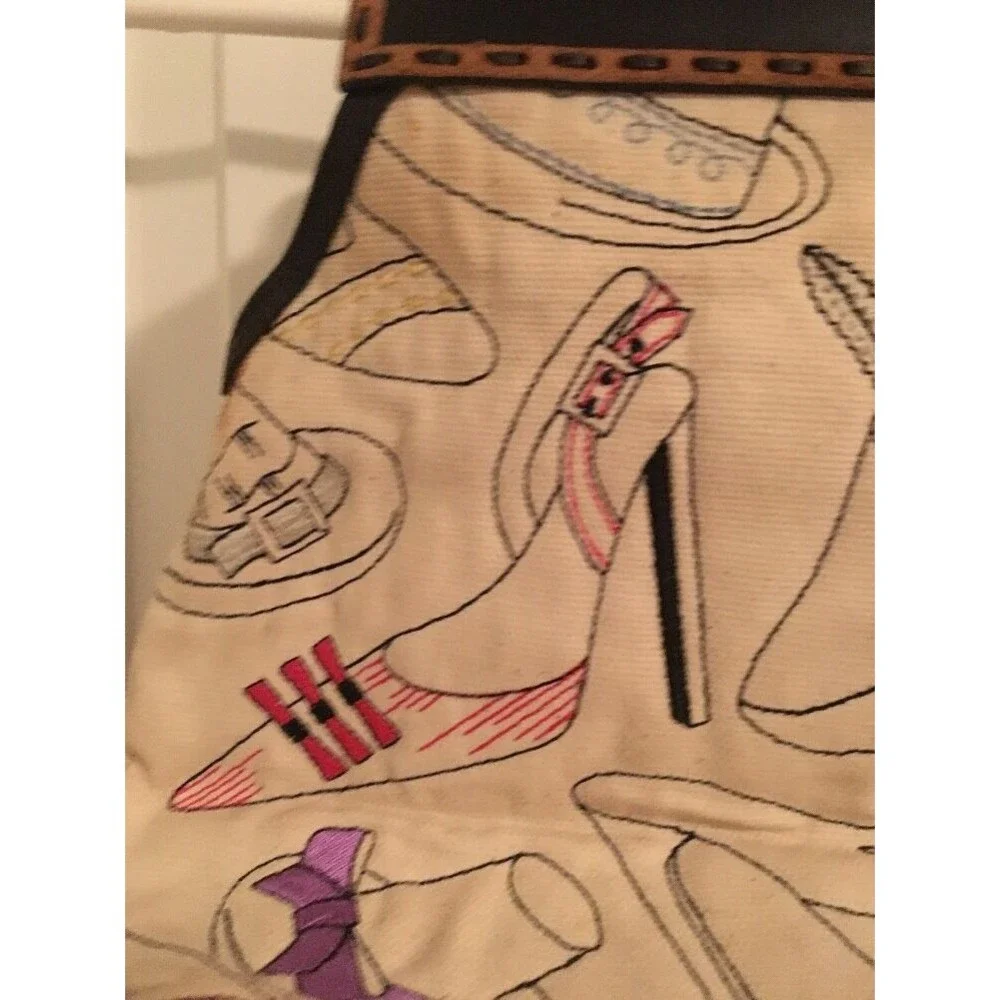 Antonio Melani Women's Print Handbag Purse Shoulder Bag Tote